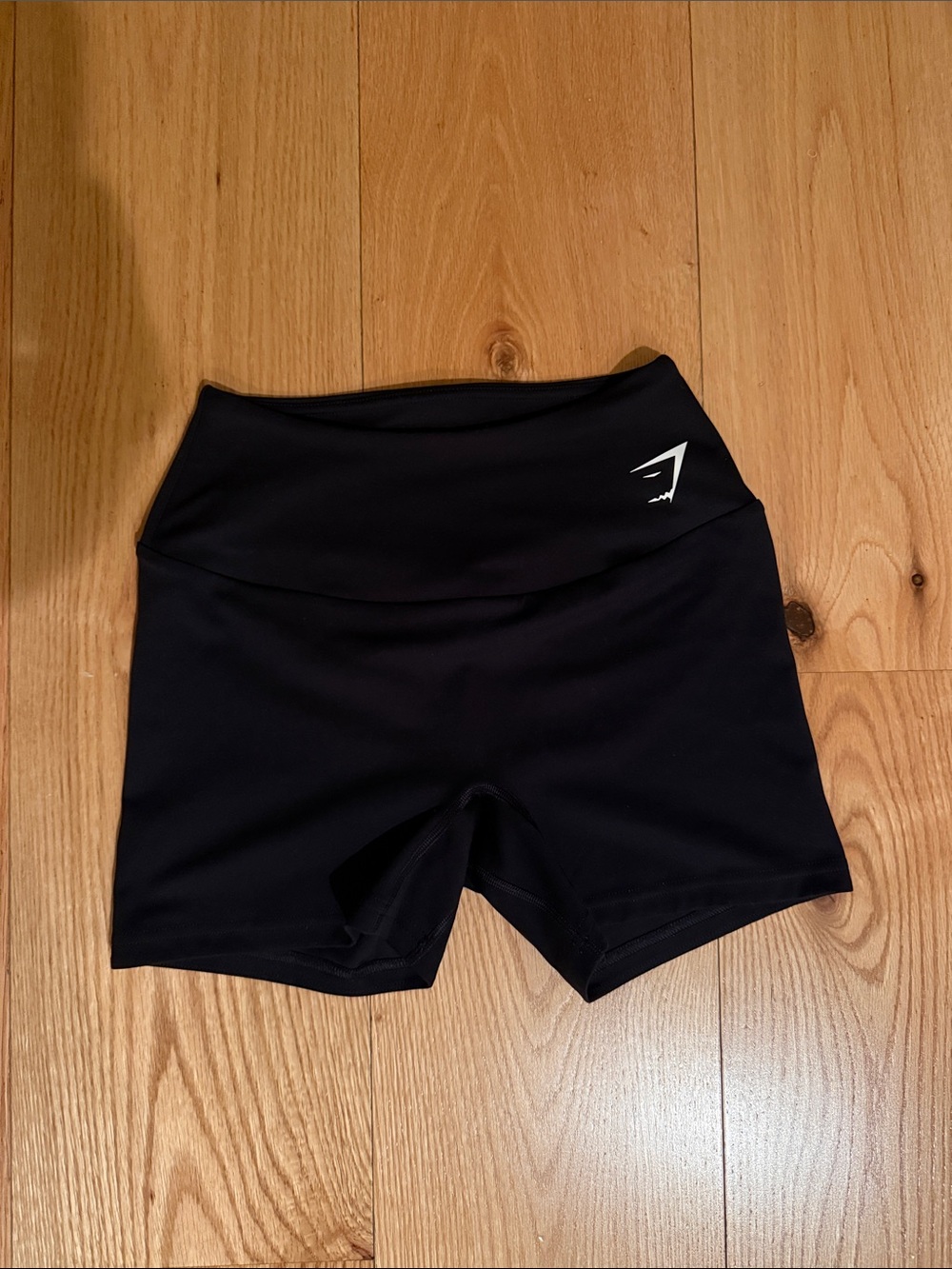 Gymshark Black High-Rise Women's Bike Shorts